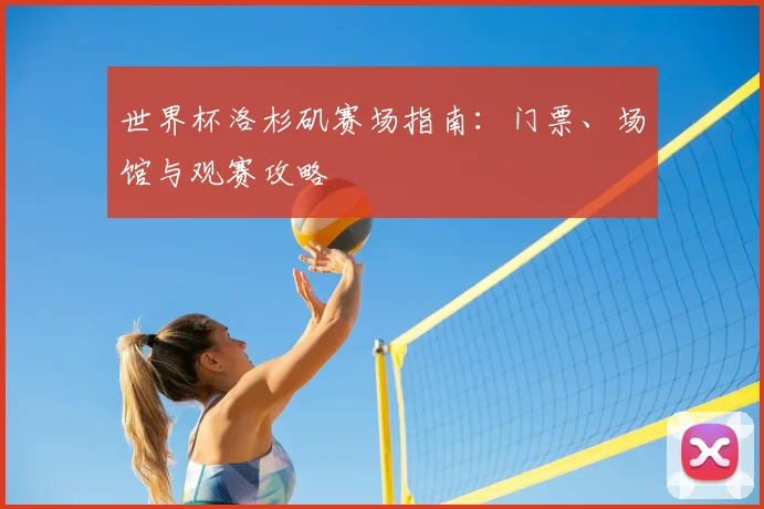 世界杯洛杉矶赛场指南:门票、场馆与观赛攻略